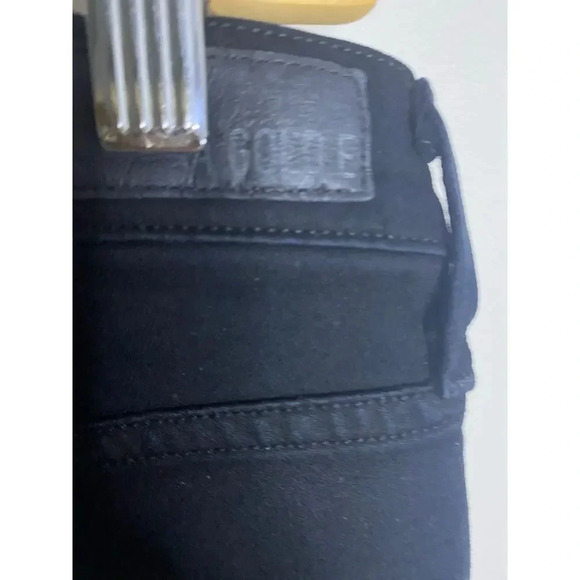 Agolde Sophie High Waisted Distressed Skinny Jeans Black Moonstruck Size 27 - Picture 7 of 10